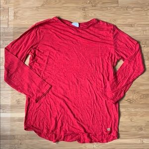 Red Long Sleeve Shirt